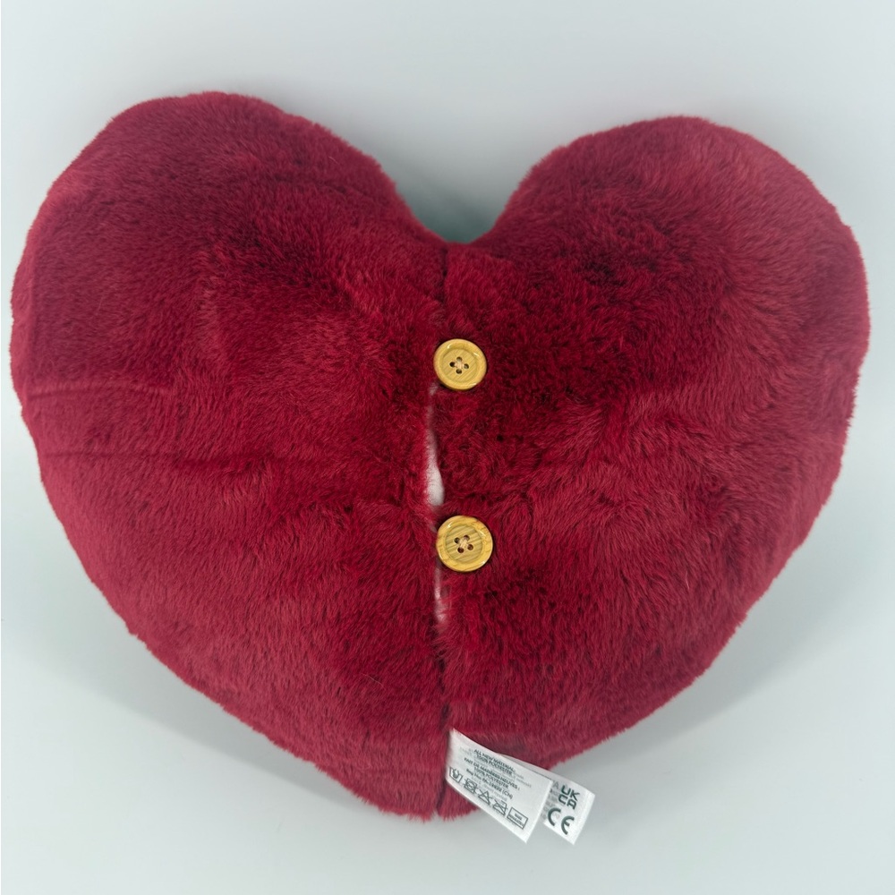 Snuggle Buddy Australia Scented Heat & Hug Heart Shaped Pillow Red Warm Me New